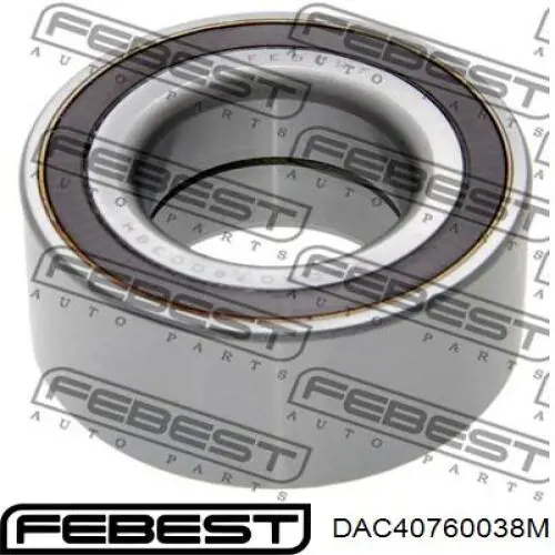 Купити DAC40760038M Febest Підшипник ступиці передньої