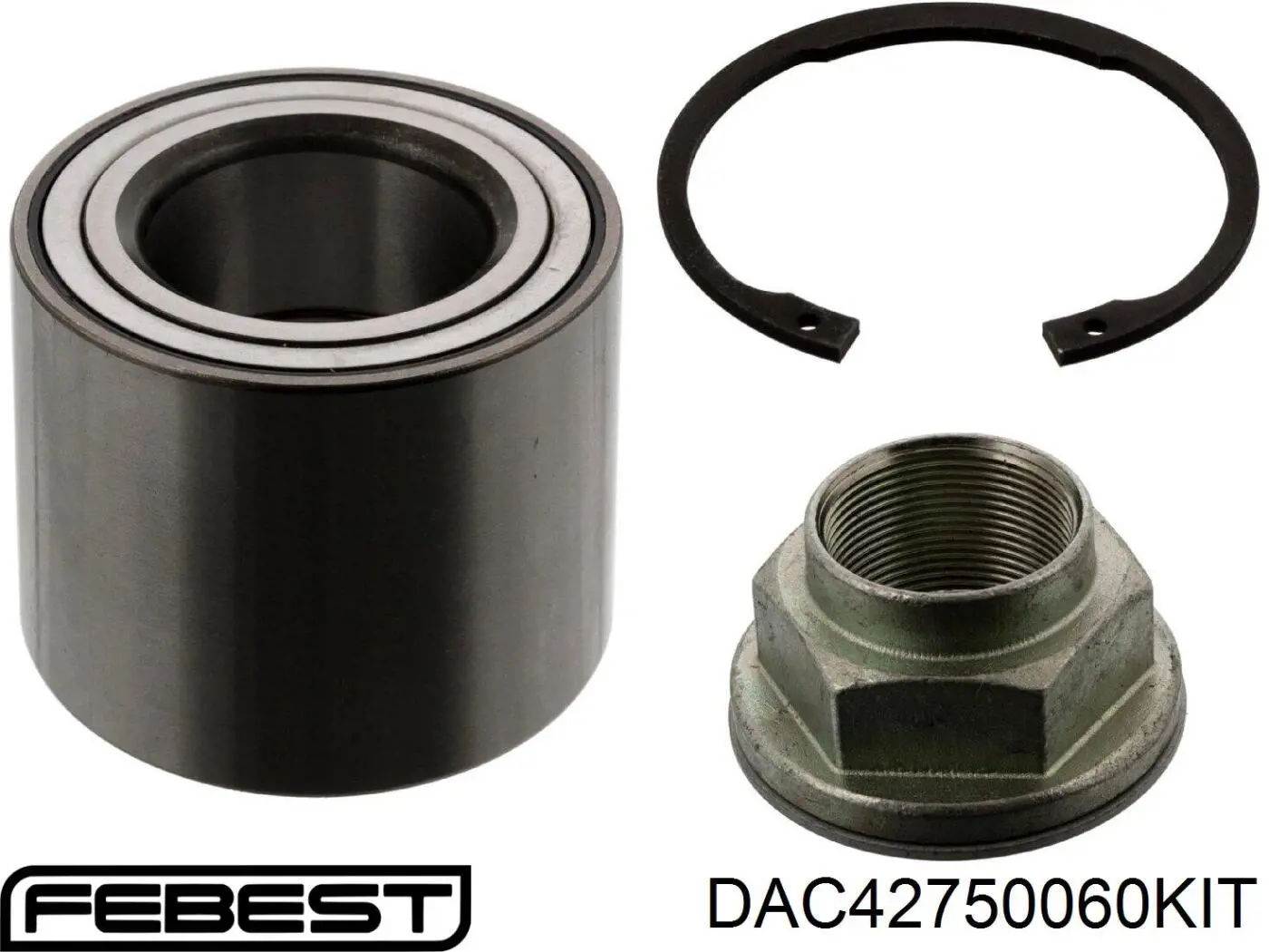 Купити DAC42750060KIT Febest Підшипник задньої ступиці