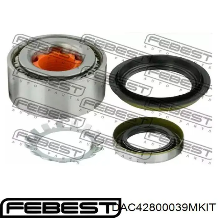 Купити DAC42800039MKIT Febest Підшипник ступиці передньої