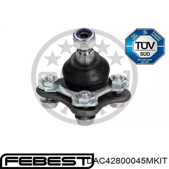 Підшипник маточини Febest DAC42800045MKIT