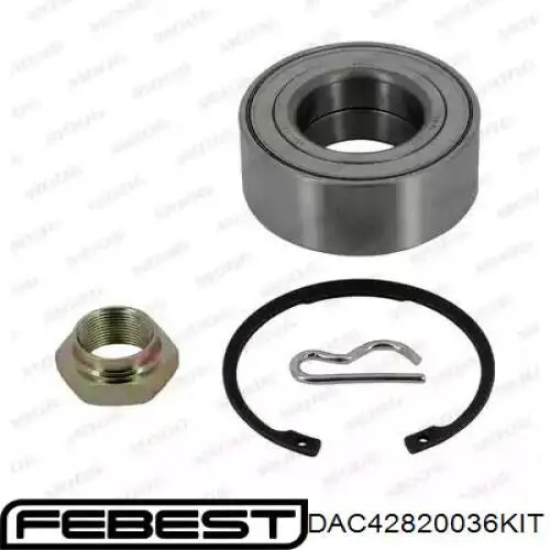 Купити DAC42820036KIT Febest Підшипник ступиці передньої