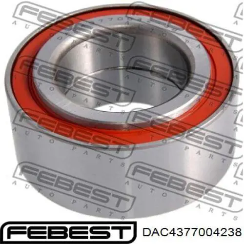 Комплект підшипник маточини передньої Febest DAC4377004238 ціна, від 29.86 USD
