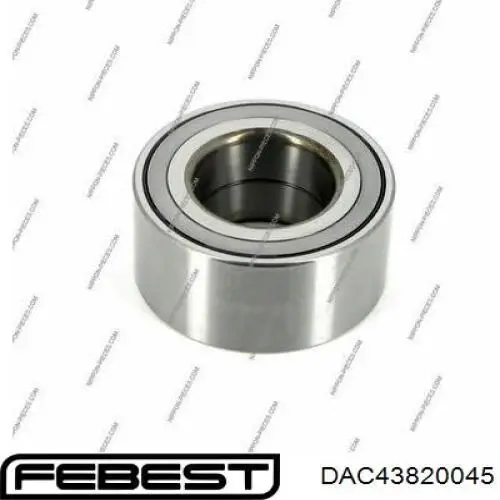 Підшипник маточини Febest DAC43820045