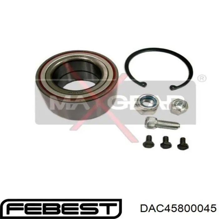Купити DAC45800045 Febest Підшипник ступиці передньої