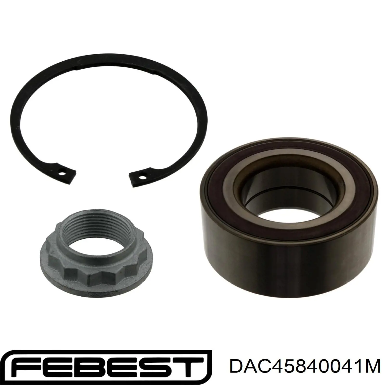 Купити DAC45840041M Febest Підшипник ступиці передньої