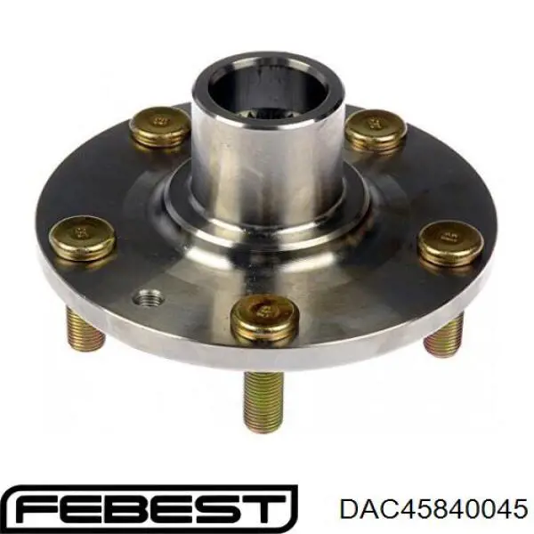 Комплект підшипник маточини передньої Febest DAC45840045 ціна, від 29.14 USD