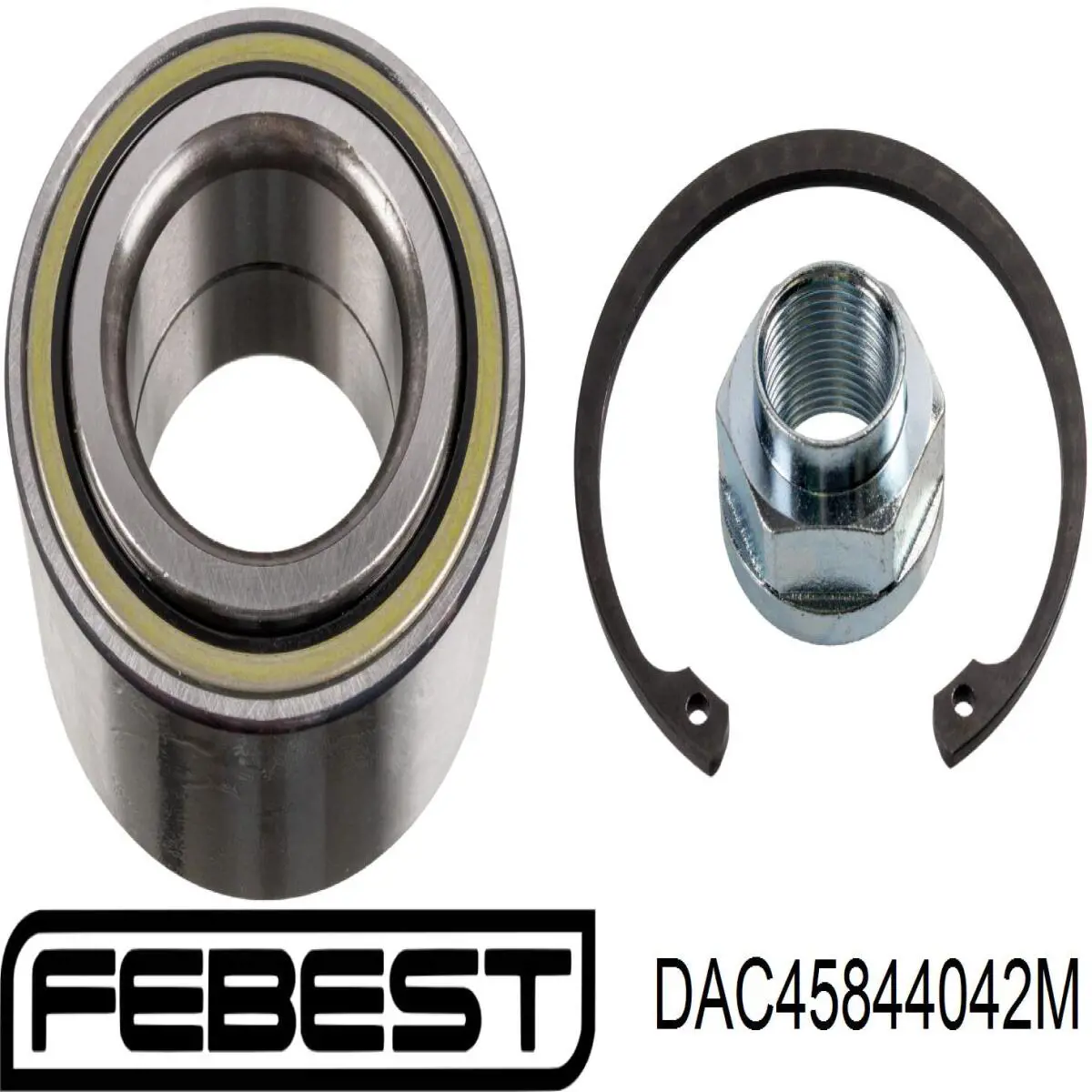 Підшипник ступиці DAC45844042M Febest