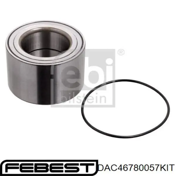 Підшипник маточини задньої Febest DAC46780057KIT ціна, від 60.39 USD