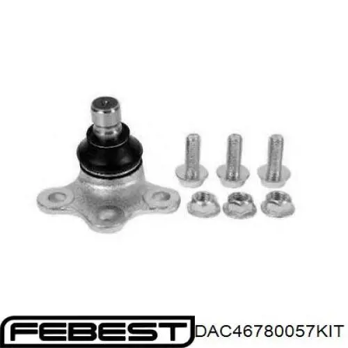 Купити DAC46780057KIT Febest Підшипник задньої ступиці