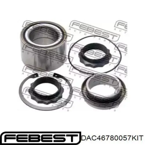 Підшипник задньої ступиці DAC46780057KIT Febest