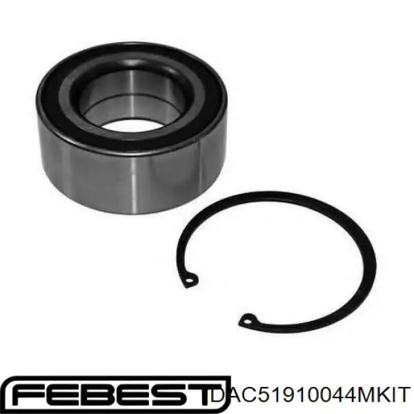 Купити DAC51910044MKIT Febest Підшипник задньої ступиці