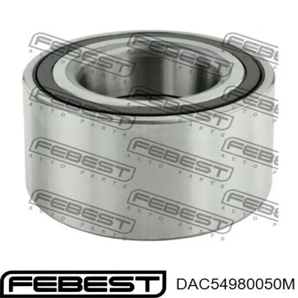 Комплект підшипник маточини передньої Febest DAC54980050M ціна, від 36.96 USD