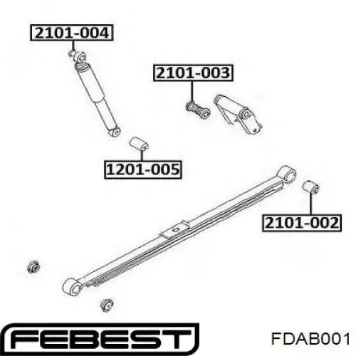 Втулка ресори Fase FSE11952006