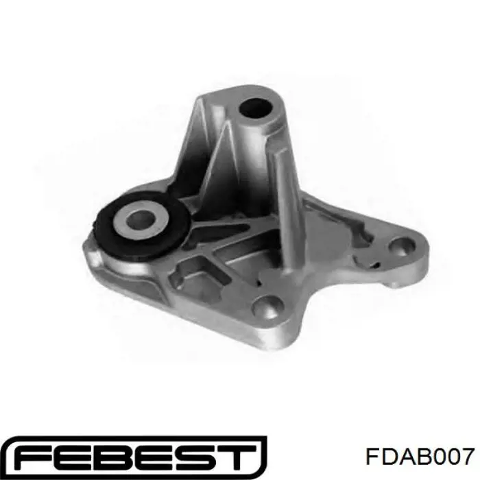 Сайлентблок кронштейна задньої подушки двигуна Febest FDAB007