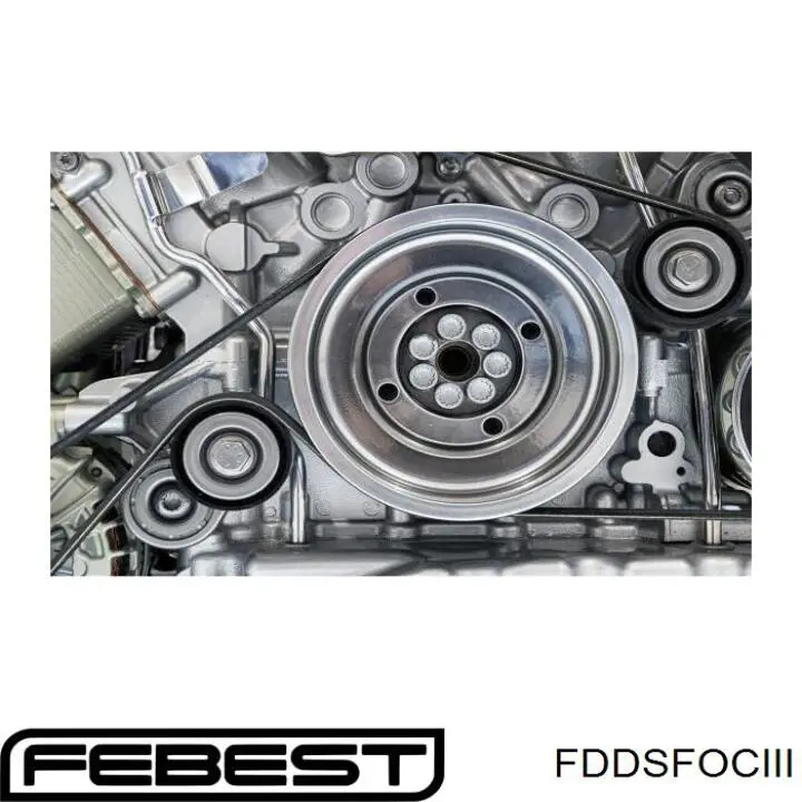 FDDSFOCIII Febest Демпфер колінвалу