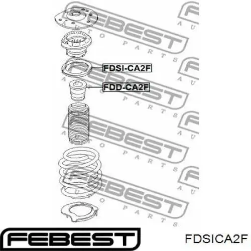 Купити FDSICA2F Febest Проставка (гумове кільце) пружини передньої, нижня