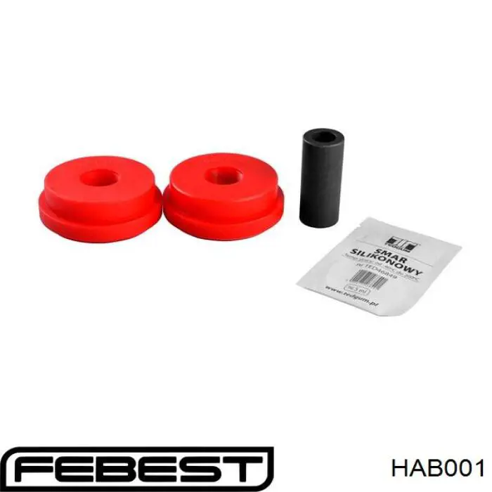 Сайлентблок переднього важеля HAB001 Febest