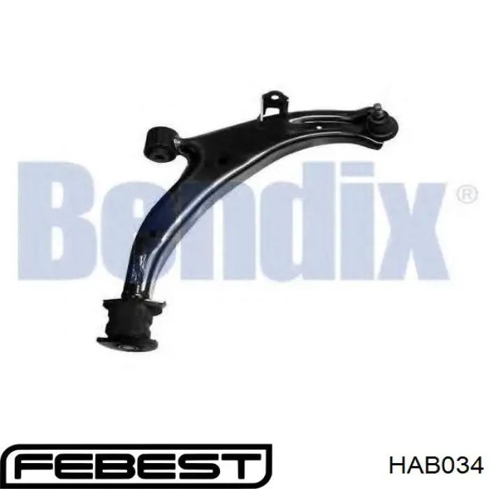 С/блок нижнього важеля Febest HAB034