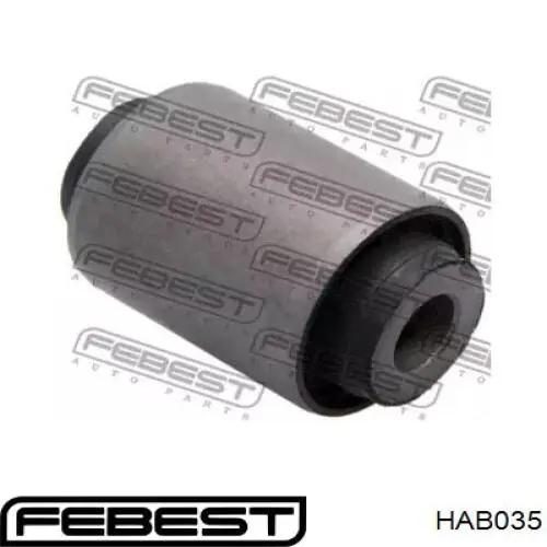 HAB035 Febest сайлентблок переднього нижнього важеля