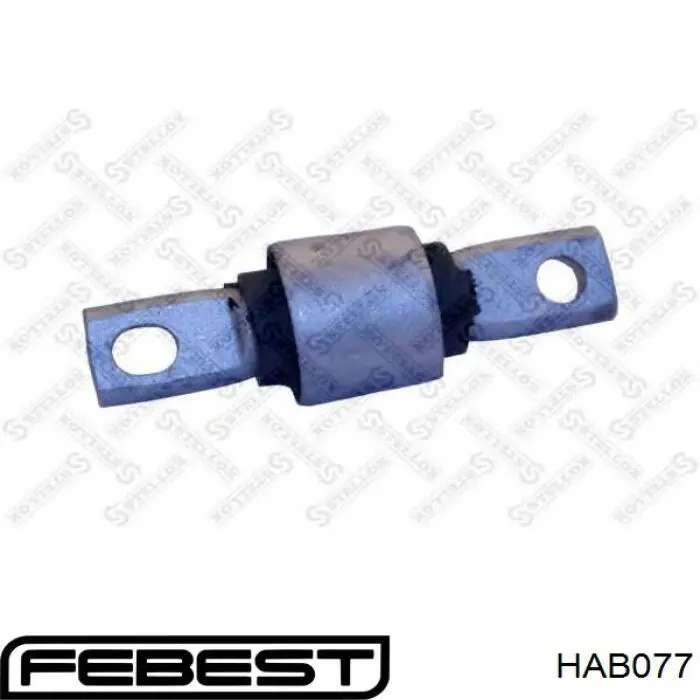 HAB077 Febest Сайлентблок заднього поперечного важеля, зовнішній