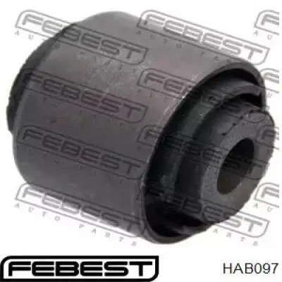 HAB097 Febest Сайлентблок тяги поперечної, задньої підвіски