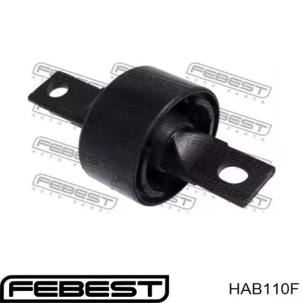 Купити HAB110F Febest Сайлентблок заднього поздовжнього важеля, передній
