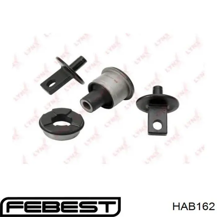Сайлентблок заднього нижнього важеля Febest HAB162