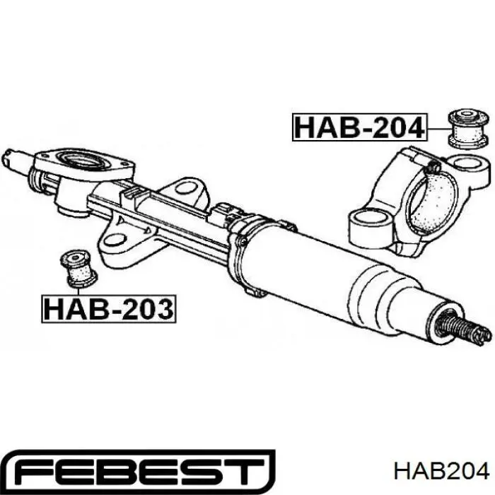Сайлентблок кріплення рульової рейки Honda 53685S0AJ00 ціна, від 0.72 USD
