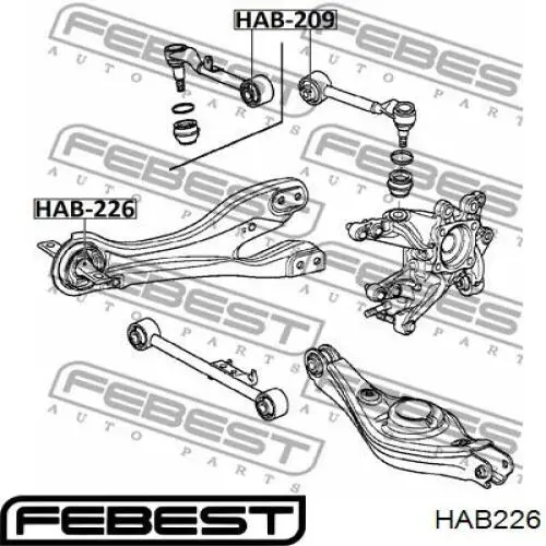  Febest HAB226 ціна, від 29.06 USD