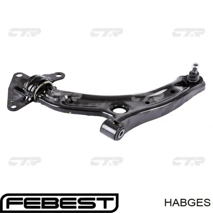 Сайлентблок переднього важеля HABGES Febest