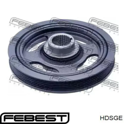 Шків колінвала (демпфер ) Febest HDSGE ціна, від 7.89 USD