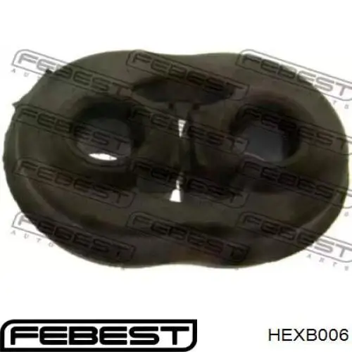 HEXB006 Febest подушка кріплення глушника