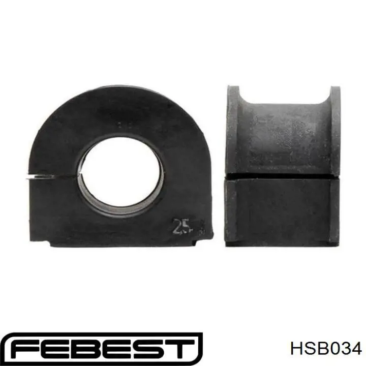 Купити HSB034 Febest Подушка стабілізатора передня