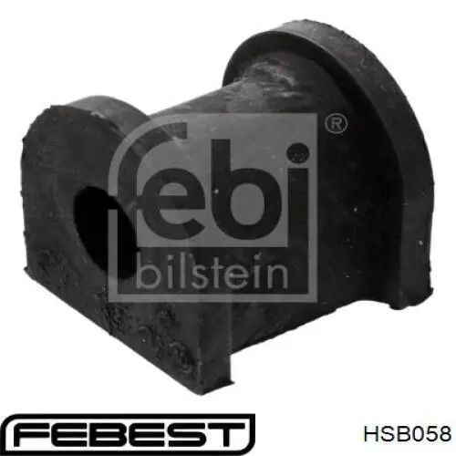 HSB058 Febest втулка стабілізатора заднього