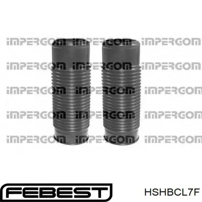 HSHBCL7F Febest пильник амортизатора переднього