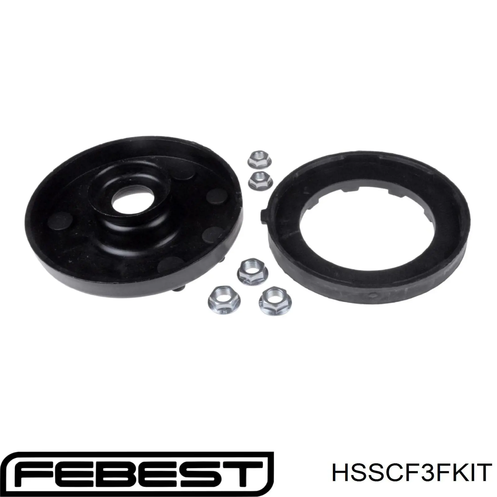 Опора стійки амортизатора переднього Febest HSSCF3FKIT ціна, від 33.82 USD