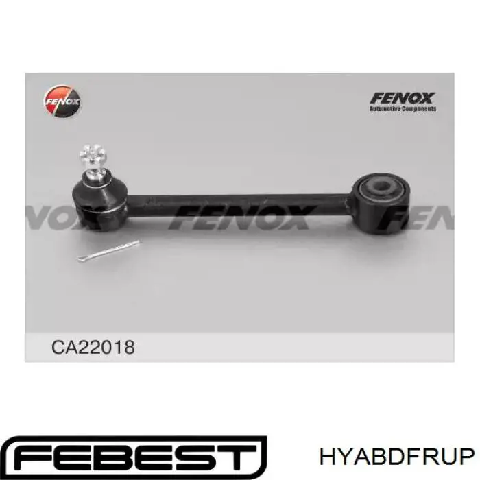 Сайлентблок заднього поперечного важеля Febest HYABDFRUP