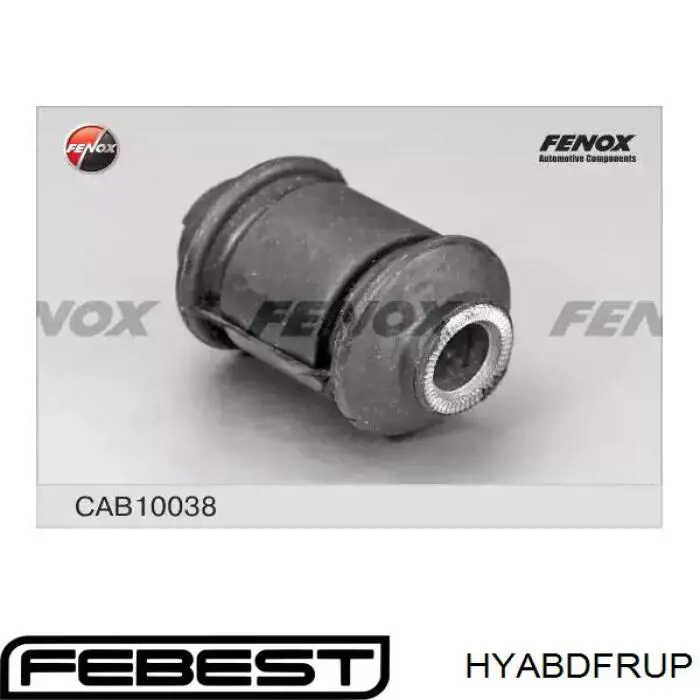 Сайлентблок заднього поперечного важеля HYABDFRUP Febest