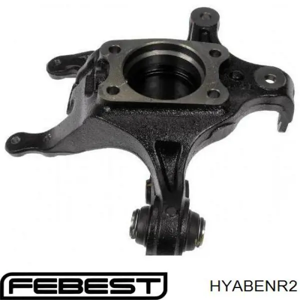 Сайлентблок цапфи задньої HYABENR2 Febest