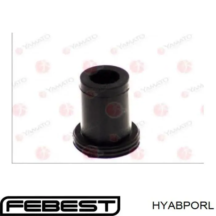 Сайлентблок ресори, задній HYABPORL Febest