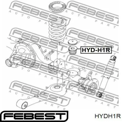 552604H000 Hyundai/Kia Відбійник задньої ресори