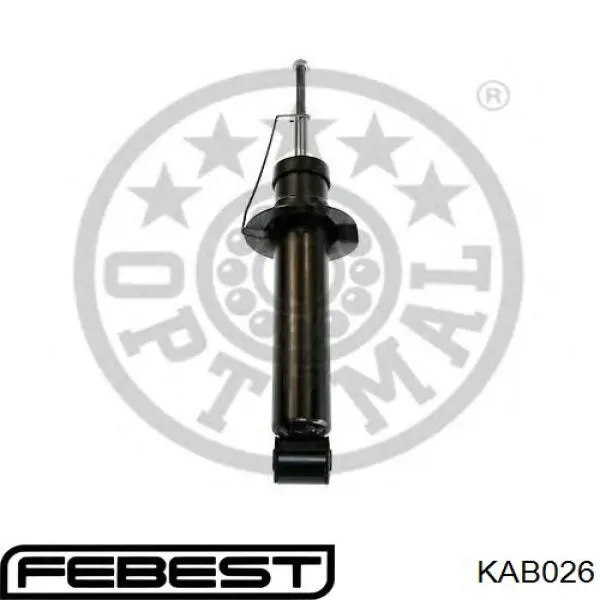 Сайлентблок заднього нижнього важеля KAB026 Febest