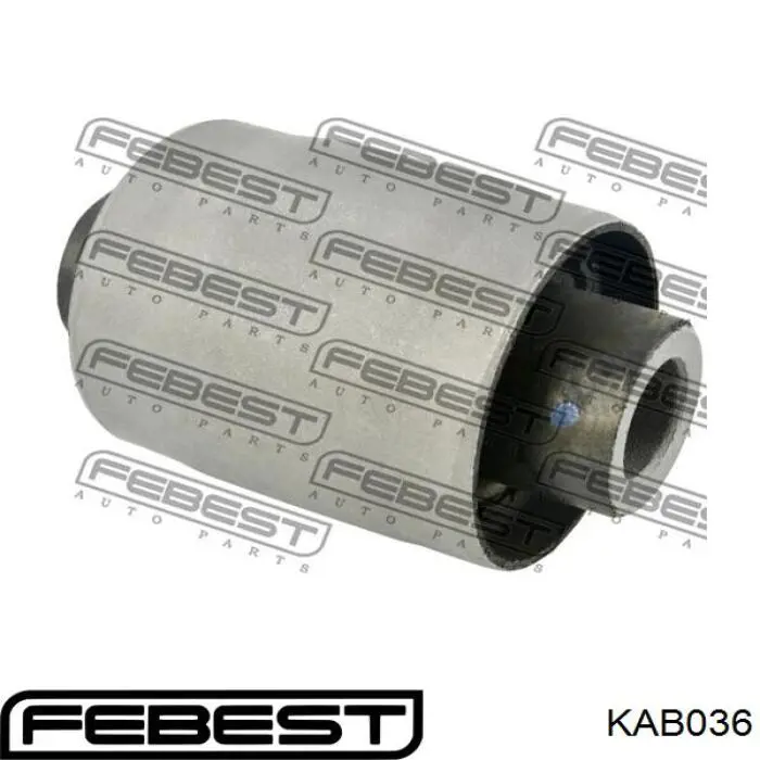 KAB036 Febest Сайлентблок заднього поперечного важеля, внутрішній