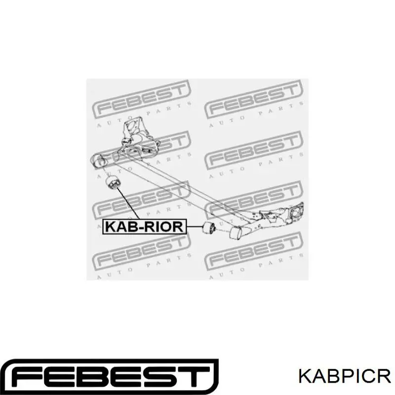 F88478 Optimal Сайлентблок балки моста