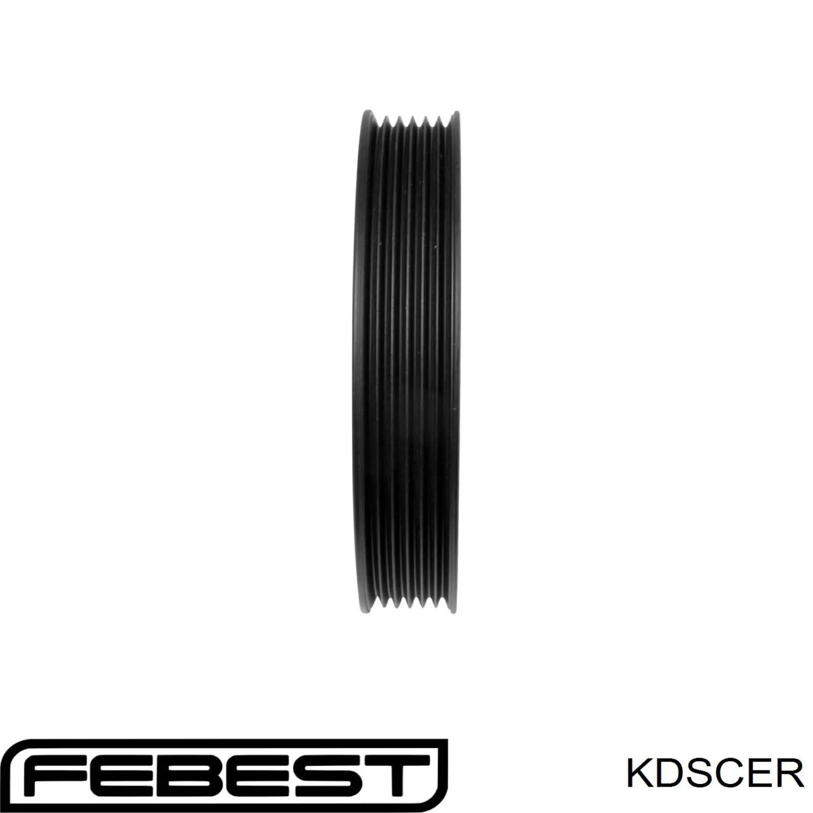 Шків колінвала KDSCER Febest