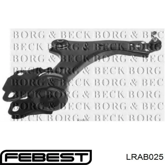 С/блок нижнього важеля Febi 177317
