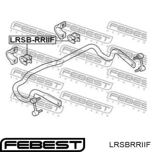 Купити ANR3305 Land Rover Подушка стабілізатора передня