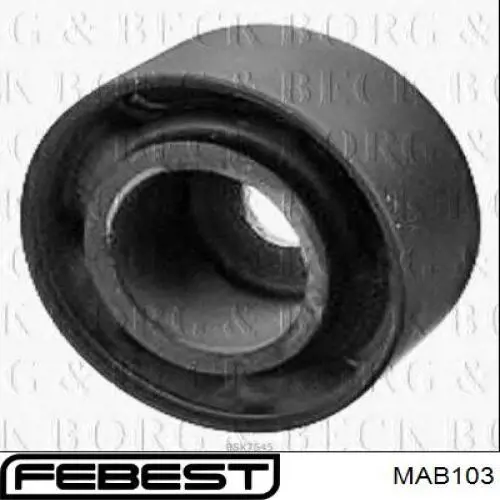 Сайлентблок балки моста на Mitsubishi Pajero III 