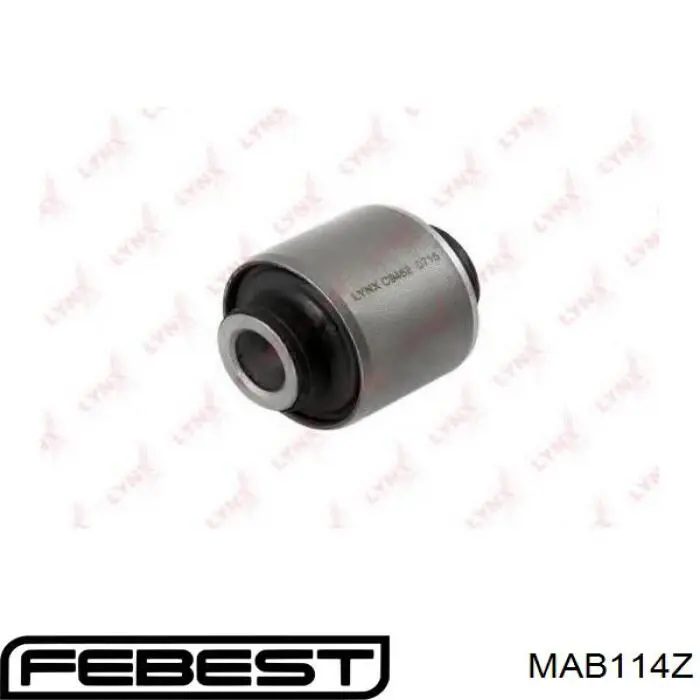 Купити MAB114Z Febest Сайлентблок тяги поперечної, задньої підвіски