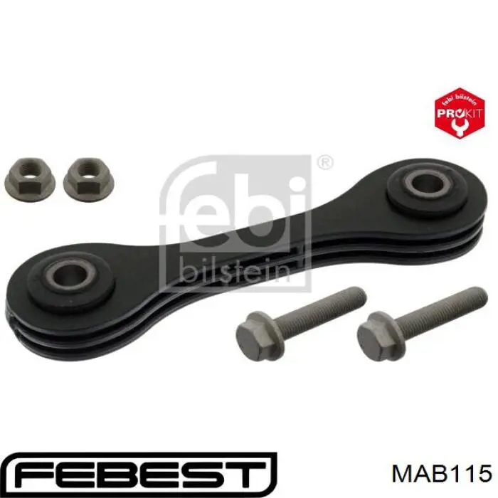 Купити MAB115 Febest Сайлентблок амортизатора переднього